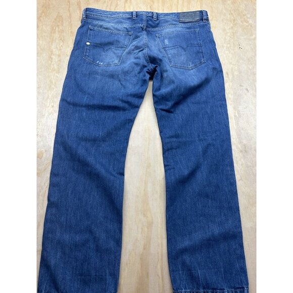 Diesel Industry Denim Jeans Men’s 38x30 Waykee Regular Straight 1976 Button Fly - Picture 6 of 10